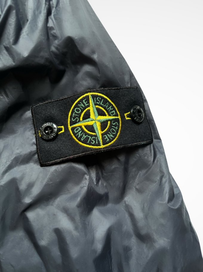 Stone Island Zipped Overshirt Blue Large: New - Image 2