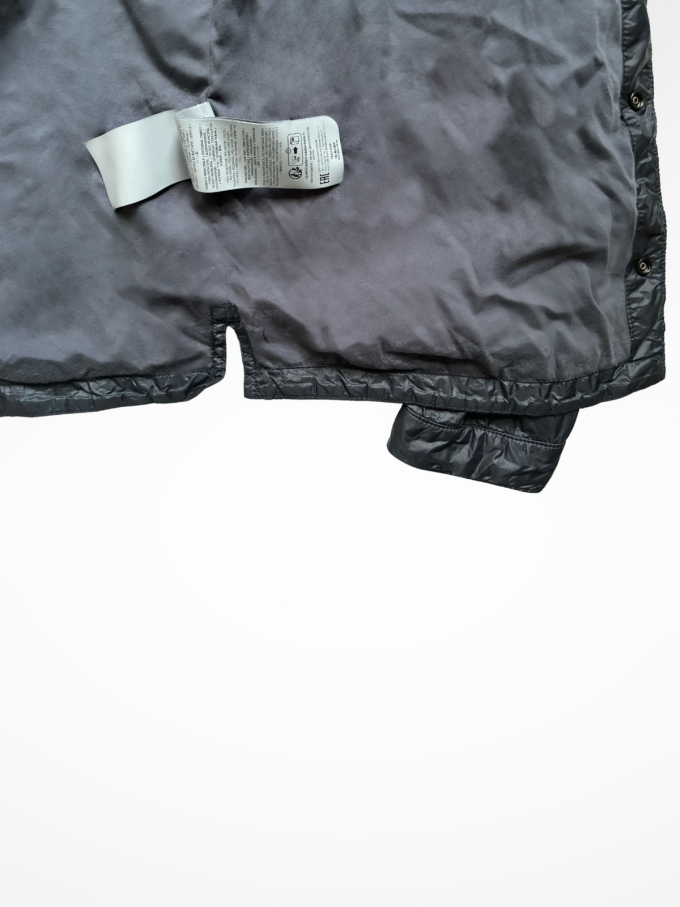 Stone Island Zipped Overshirt Blue Large: New - Image 4