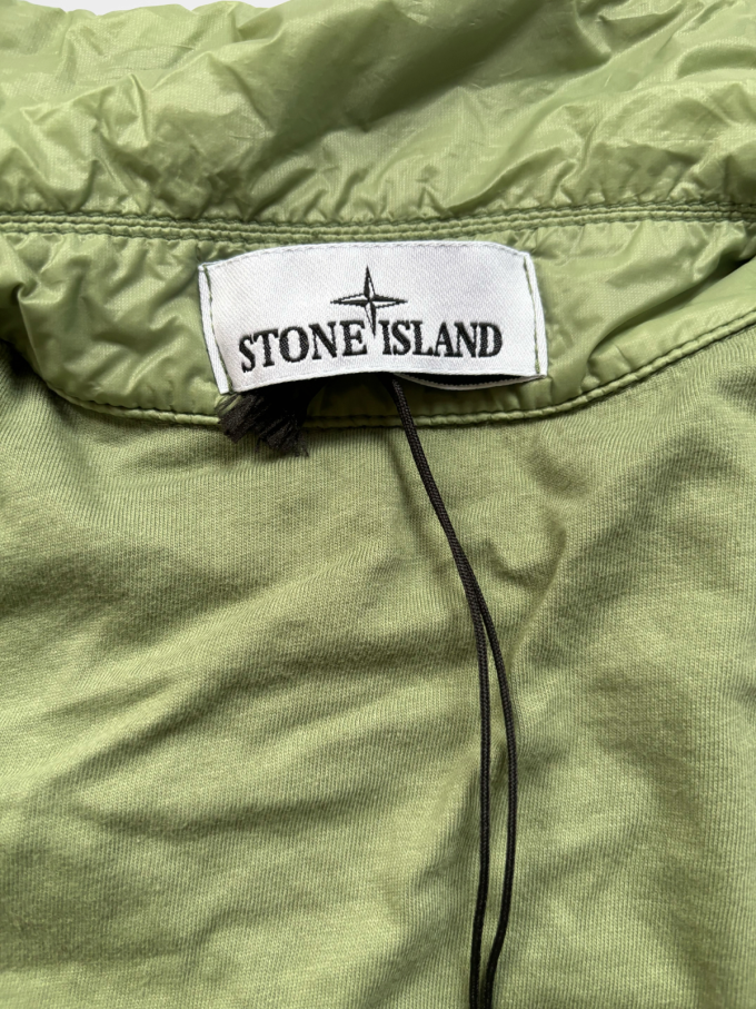 Stone Island Overshirt Green Large: New - Image 3