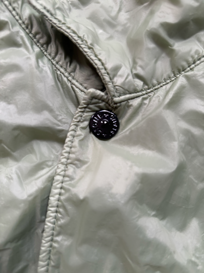 Stone Island Overshirt Green Large: New - Image 4