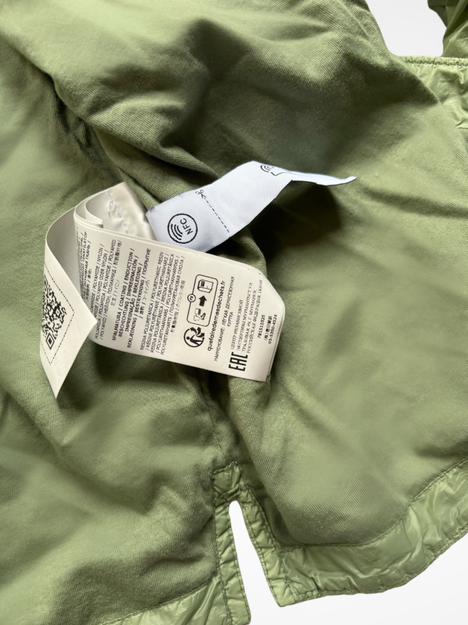 Stone Island Overshirt Green Large: New - Image 5